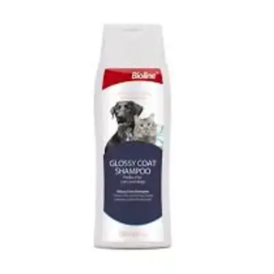 Bioline Glossy Coat Shampoo for Dogs & Cats (250 ml)