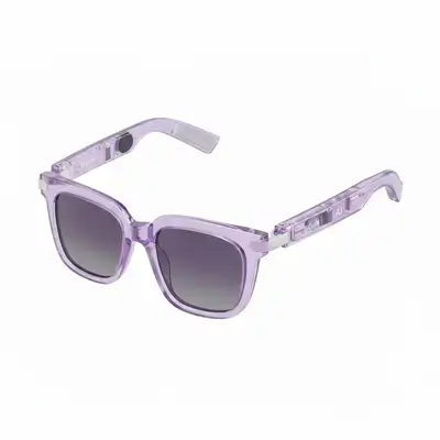 Bavin BA101 Ai Smart Translation Sunglasses BT 5.4w | 130+ Languages - Purple