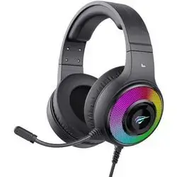 HAVIT GAMING HEADSET 3.5MM & USB E-SPORTS H2042d BLACK