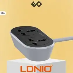 Ldnio SC2018-10M UK Power Socket With 2AC Output 2500W 10m