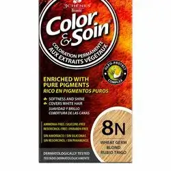 Color & Soin Permanent Hair Dye - 8N Wheat Germ Blonde.