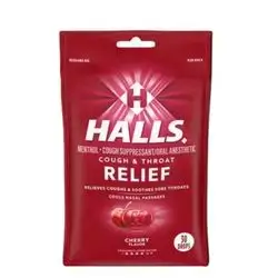 Halls cough&throat relif -cherry flavor 30drops