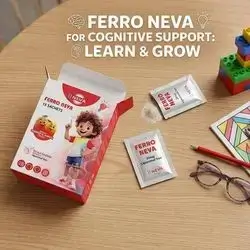 Name: Ferro Neva 30mg of liposomal iron (15 Buccal Sachets)