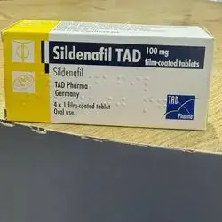 Sildenafil TAD 100mg 4 Coated Tablets