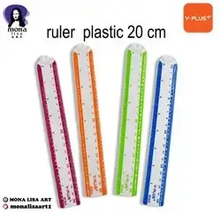 Ruler Plastic 20cm