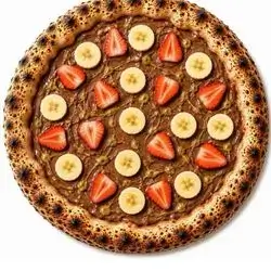 chocolate pizza