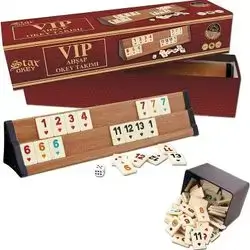 Okey Star VIP Wooden Rummy Set