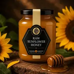 Raw Sunflowers Honey 