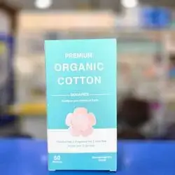 Hi life PREMIUM organic cotton pads for anti inflamation 50 squares