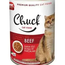 Chuck Cat Food/ Beef/ Adult (415g)
