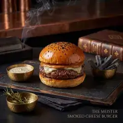 Smoked Cheese Burger