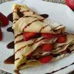 Nutella Crepe With Strawberry