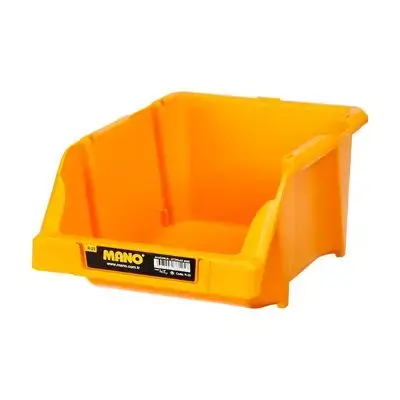 Stacking Bin For Tools Yellow