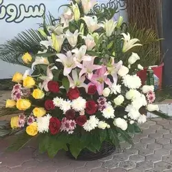Basket Of Flowers-Colors