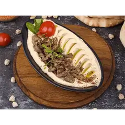 Hummus with Meat