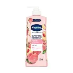 Vaseline Lotion Superfood Freshlock Peach 320 mL