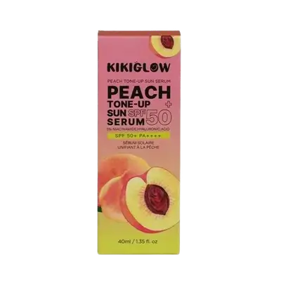 Peach Tone-Up Sun Serum SPF50+ PA++++ 40ml _ KIKIGOW