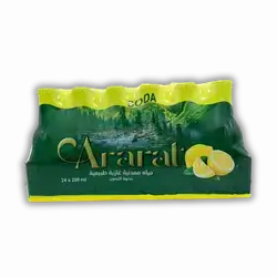 Soda Ararat Limon Glass 200Ml -24Add