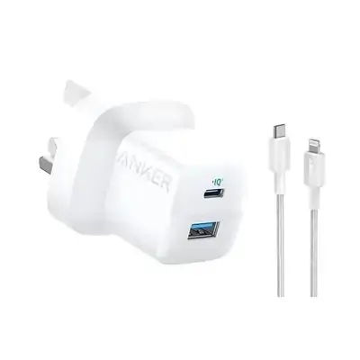 Anker 323 Charger With 310 Usb-c to Lightning Cable