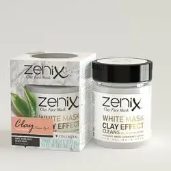 Zenix Clay Mask Natural Series White 190 Gr