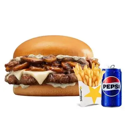Mushroom & Swiss Thickburger Meal