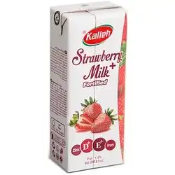 Kalleh Strawberry Flavour UHT Milk, 125ml