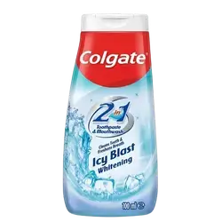 Icy Blast Whitening 2-in-1 Toothpaste & Mouthwash 100ml _ Colgate