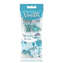 Simply Venus 2 Blades 4 Razors _ Gillette