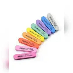 NailSunshine 1pc Washable Mini Sponge Nail Buffer, Random Color