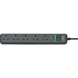 Extension Lead 5 Way With Surge Protection 2M