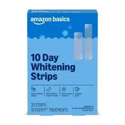 Amazon Basics 10 Day Whitening Strips