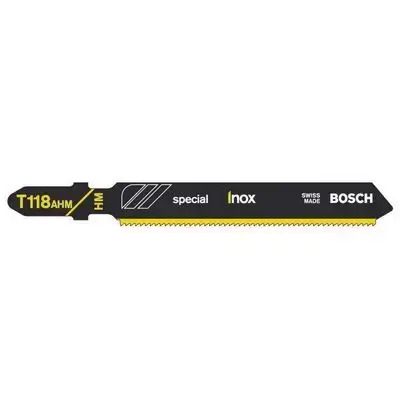 Bosch Jigsaw Blade Speci For Inox T118Ahm 3 Pcs