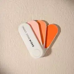 BASIC LIVING 4-Sided Mini Nail File, Warm Color