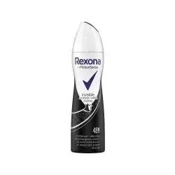 Rexona invisible on black + white clothes deodorant spray 