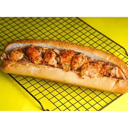 Double Shawarma In French Bread