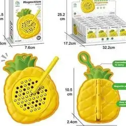Children's educational magnetic toy Pineapple