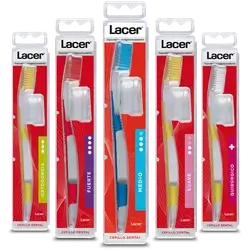 Lacer toothbrush medium (1 piece)-Spain
