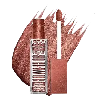 Ultimate Glow Shots Brightening Liquid Eyeshadow 15 PEAR PRIZE 7.5ml _ NYX