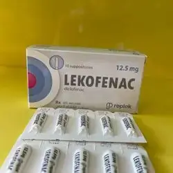 LEKOFENAC 12.5mg 10 suppositories (diclofenac)