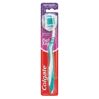 Zig Zag Toothbrush Soft _ Colgate