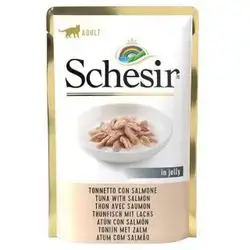Schesir Tuna & Salmon in Jelly 85g