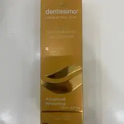 Demtissimo Gold Toothpaste Gel Advanced Whitening 75ml