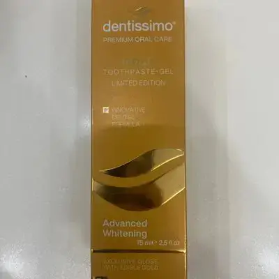 Demtissimo Gold Toothpaste Gel Advanced Whitening 75ml
