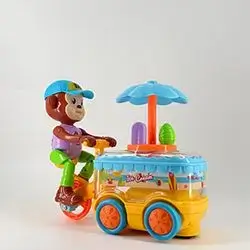 Monkey Ice Cream Cart
