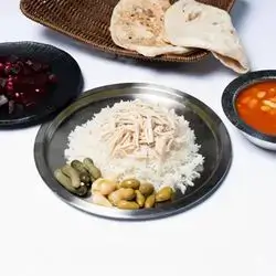 Rice Cup With Boiled Chicken Breast