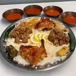 Fried Mansaf And Chicken - 4 Person
