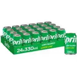 Sprite UK Low calories Lemon -LimeDrink Can 330 ml - pack of 24