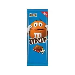 M&M Crispy Chocolate Bar 150 Gm
