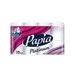 Papia Toilet Paper 4 Ply 16 Roll