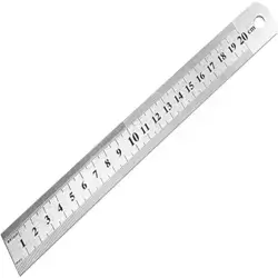 20cm Metal Ruler